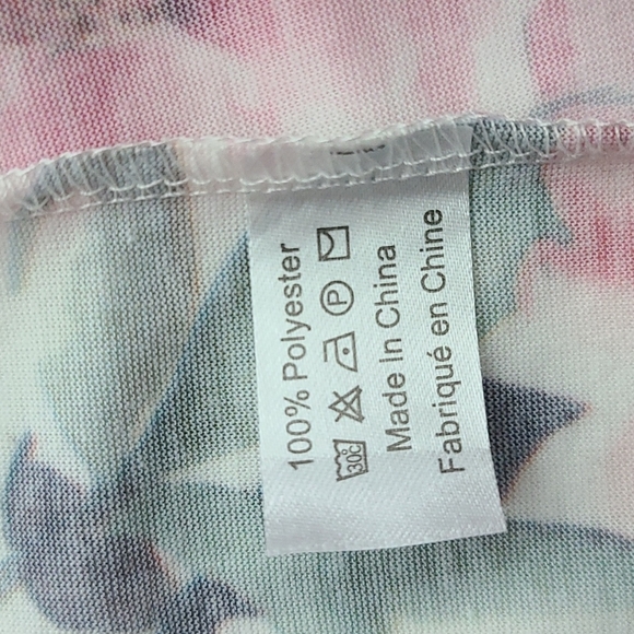 Show Me Your Mumu Garden of Blooms Floral Pink Green White Robe OS - Picture 8 of 11